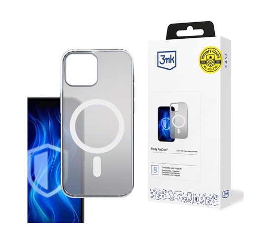 3mk Frosty MagCase White pro Apple iPhone 15