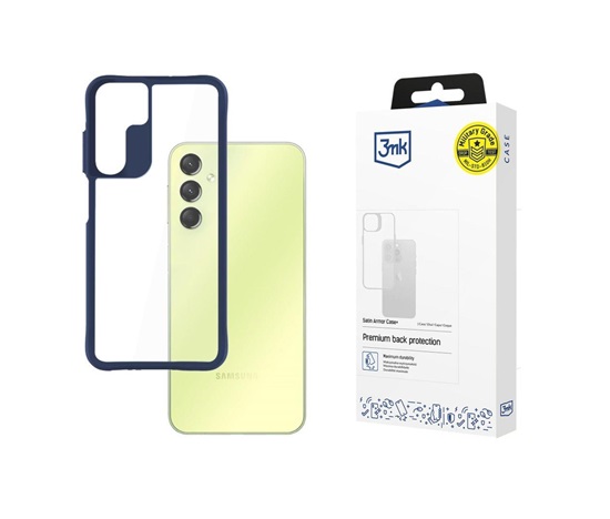3mk Satin Armor Case+ Blue pro Samsung Galaxy A25 5G