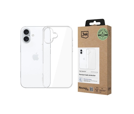 3mk Clear Case Eco pro Apple iPhone 16 Plus