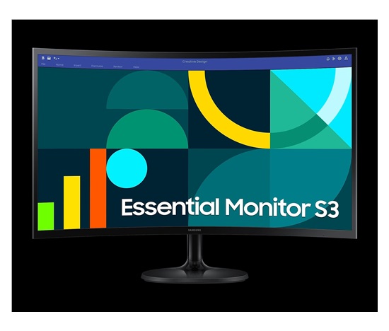 SAMSUNG MT LED LCD 27" S36GD - VA, prohnutý, 1920c1080, 100Hz