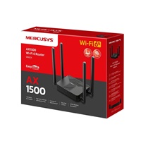 MERCUSYS MR62X WiFi6 router (AX1500,2,4GHz/5GHz,2xGbELAN,1xGbEWAN)