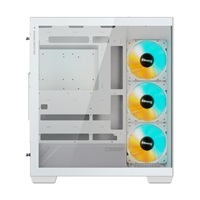 GIGABYTE case GB-C500PI ST, Mid tower, 1xUSB-C 3.2, 2xUSB 3.0, 4x 120mm ARGB Fan, bílá