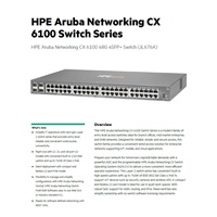 HPE Aruba Networking CX6100 48G 4SFP+ Switch RENEW JL676A