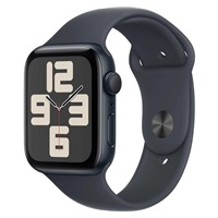 Apple Watch SE (2024) GPS 40mm Midnight Aluminium Case with Midnight Sport Band - S/M