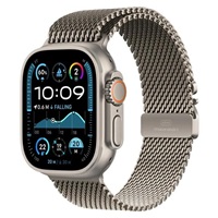 Apple Watch Ultra 2 (2024) GPS + Cellular 49mm Natural Titanium Case with Natural Titanium Milanese Loop - S