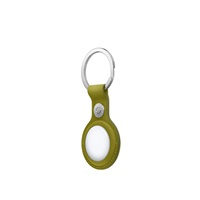 AirTag FineWoven Key Ring - Chartreuse