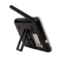 EVOLVEO DoorPhone W7, Sada domácího bezdrátového videotelefonu s WiFi černý stříbrný monitor