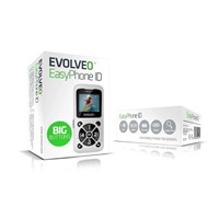 EVOLVEO Mobilní telefon pro seniory EasyPhone ID, bílá
