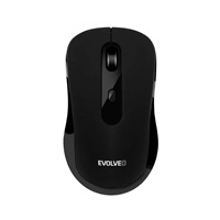 EVOLVEO Set klávesnice a myši K1050, Bezhrátové 2.4GHz, US INTL, černá