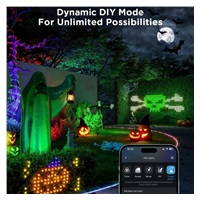 Govee RGBIC venkovní světelná síť - 1,43 x 0,85m Matter