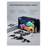 Govee RGBICW venkovní světla 30m Matter