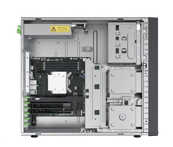 FUJITSU SRV TX1330M5 PRIMERGY Xeon E-2336 6C/12T 2.9GHz 16GB(1Rx8)2xM.2 SATA, BEZ HDD 8xBAY2.5 H-P RP1-TITAN-500W IRCM