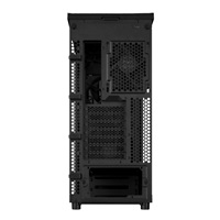 ASUS case PROART PA401 WOOD METAL, Mid Tower, ATX, 1xUSB-C Gen2x2, 2xUSB 3.0, 2x 160mm Fan, 1x 120mm Fan, černá