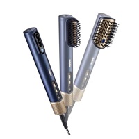 BaByliss AS6550E Air Wand fén na vlasy, 1600 W, Ionizace, 3 rychlosti, 4 teploty, modrá a zlatá