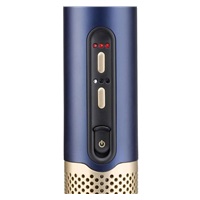 BaByliss AS6550E Air Wand fén na vlasy, 1600 W, Ionizace, 3 rychlosti, 4 teploty, modrá a zlatá