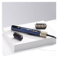 BaByliss AS6550E Air Wand fén na vlasy, 1600 W, Ionizace, 3 rychlosti, 4 teploty, modrá a zlatá