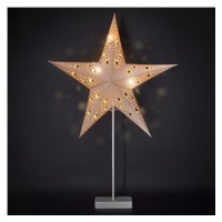 Solight LED vánoční hvězda, stolní, 10x LED, 3x AA