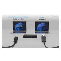 i-tec Universal 6x 4K Display Docking Station, Power Delivery 140W