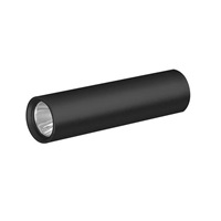 Solight LED nabíjecí kapesní svítilna, 120lm, Li-Ion, USB, hliník, černá