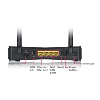 Zyxel LTE3301-PLUS, LTE Indoor Router , NebulaFlex, with 1 year Pro Pack, CAT6, 4x Gbe LAN, AC1200 WiFi