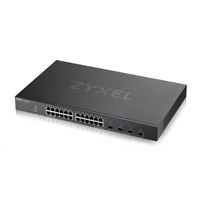 Zyxel XGS1935-28, 28 Port Lite-L3 Smart Managed Switch, 24x Gigabit Copper and 4x 10G SFP+, hybrid mode,