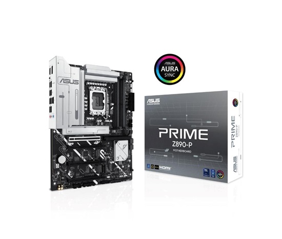 ASUS MB Sc LGA1851 PRIME Z890-P, Intel Z890, 4xDDR5, 1xDP, 1xHDMI, 1xThunderbolt, ATX