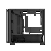 ASUS case A23 PLUS TG ARGB, Mini Tower, průhledná bočnice, 4x120mm ARGB Fan, černá