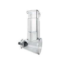 WMF KITCHENminis Salad-to-go struhadlo, 150 W, nerezová ocel, krájecí nástavce