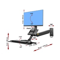 Nástěnná pracovní stanice NB MB32