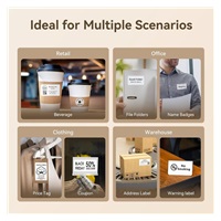 Niimbot Tiskárna štítků K3 Smart, bílá + role štítků 230 ks