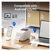 Niimbot Tiskárna štítků K3 Smart, bílá + role štítků 230 ks