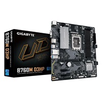 GIGABYTE MB Sc LGA1700 B760M D3HP, Intel B760, 4xDDR5, 1xDP, 1xHDMI, 1xVGA, mATX