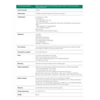 HPE Aruba Networking AP-505 (RW) Dual Radio 2x2 802.11ax Internal Antennas Unified Campus AP