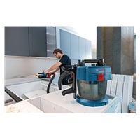 Bosch GAS 18V-10 L akumulátorový vysavač, 34,0 l/s, objem nádoby 10 l, Click & Clean