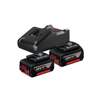 Bosch startovací sada 2x GBA 18V 4.0Ah + GAL 18V-40