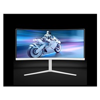 Philips MT VA LED 34" 34M2C5501A/00 - VA panel, 180Hz, 3440x1440, 2xHDMI, DP, USB 3.2, repro, nast vysky, zakriven