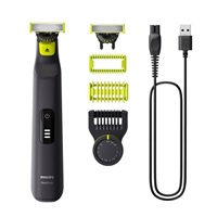 Philips OneBlade Pro 360 QP6542/15 zastřihovač, voděodolný, 3 nástavce, akumulátorový provoz