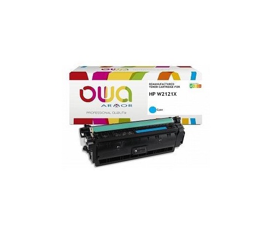 OWA Armor toner pro HP CLJ Enterprise M554dn cyan, 10.000 str., komp.s W2121X