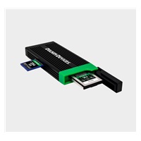 Delkin Cardreader CFexpress Type B & SD UHS-II (Type C to C & Type C to A Cables)