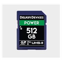 Delkin SD Power 2000X UHS-II U3 (V90) R300/W250 512GB