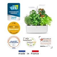 Véritable SMART - Automatický květináč s regulací osvětlení, bílá