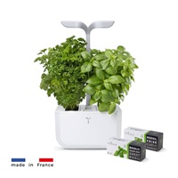 Véritable Exky SMART  - Automatický květináč s regulací osvětlení, bílá + 2 bylinkové náplně