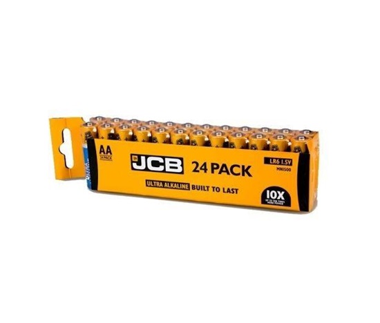JCB OXI DIGITAL alkalická baterie LR06, shrink 24 ks