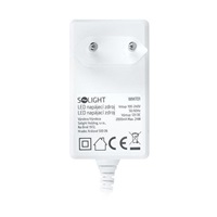 Solight síťový adaptér pro LED pásky, 230V - 12V, 2A, 24W, bílá barva