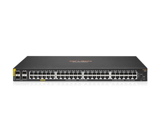 HPE Aruba Networking CX 6000 48G Class4 PoE 4SFP 370W Switch R8N85A RENEW