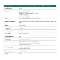 HPE Aruba Networking CX 6000 48G Class4 PoE 4SFP 370W Switch R8N85A RENEW