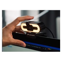 VERBATIM WebCam AWC-02 Full HD 1080p Autofocus, Microphon, Light