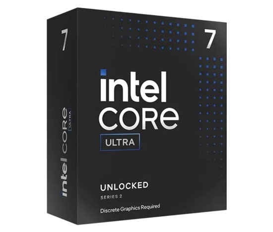 CPU INTEL Core Ultra 7 - 265KF, až 5.5GHz, 30MB L3, LGA1851, BOX (bez chladiče)