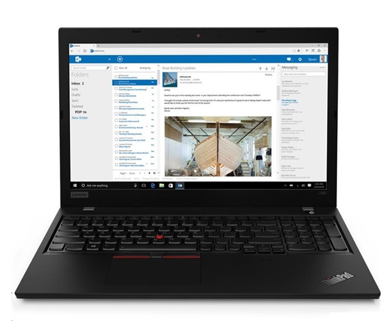 REPAS Lenovo NTB ThinkPad L590, i5-8365U, 8GB, 256GB SSD, 15.6 FHD, backlit kb, Win 11 Pro, Black