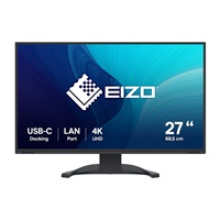 EIZO MT 27" EV2740X-BK FlexScan, IPS, 3840x2160, 350nit, 2000:1, 14ms, DisplayPort, 2xHDMI, USB-C, USB, Repro, Černý